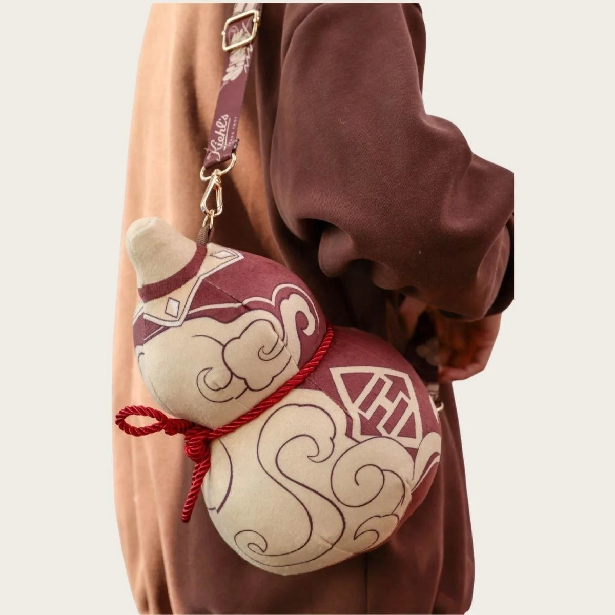 

Game Honkai Star Rail Gourd Crossbody Bag With Zipper Strap Bag Small Shoulder Messenger Bag Cosplay Costumes Props