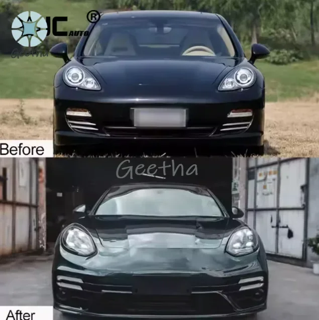 

SJC Turbos Style Car Accessories Front Bumper for Porsche Panamera 970.1 970.2 2010-2017 Upgrade to New Style Body Kits Auto