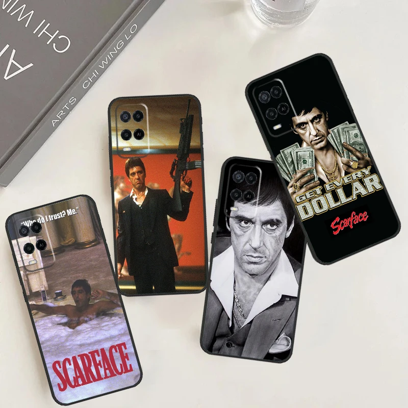 Scarface Al Pacino Movie For OPPO A57 A17 A77 A96 A76 A16 A54 A74 A94 A98 A78 A58 A5 A9 A15 A52 A72 A53S A54S Case