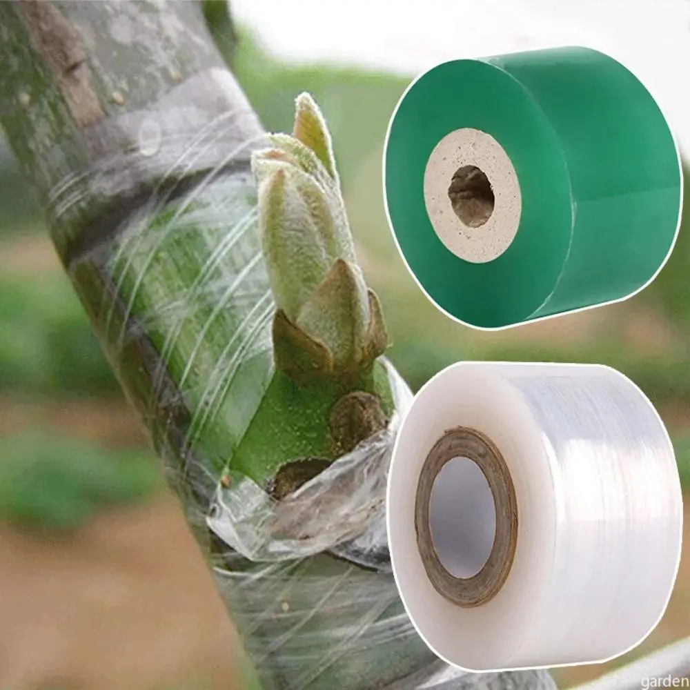 PE Garden Grafting Tape Stretchable Self-adhesive Waterproof Seedlings Protection Membrane Fruit Tree Pruner Protection Tool