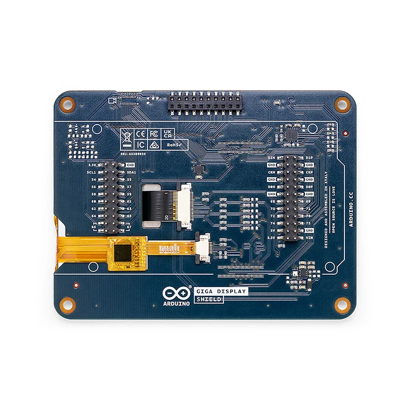 Official Original Arduino GiGA Display Shield ASX00039 For Arduino GIGA R1 WiFi