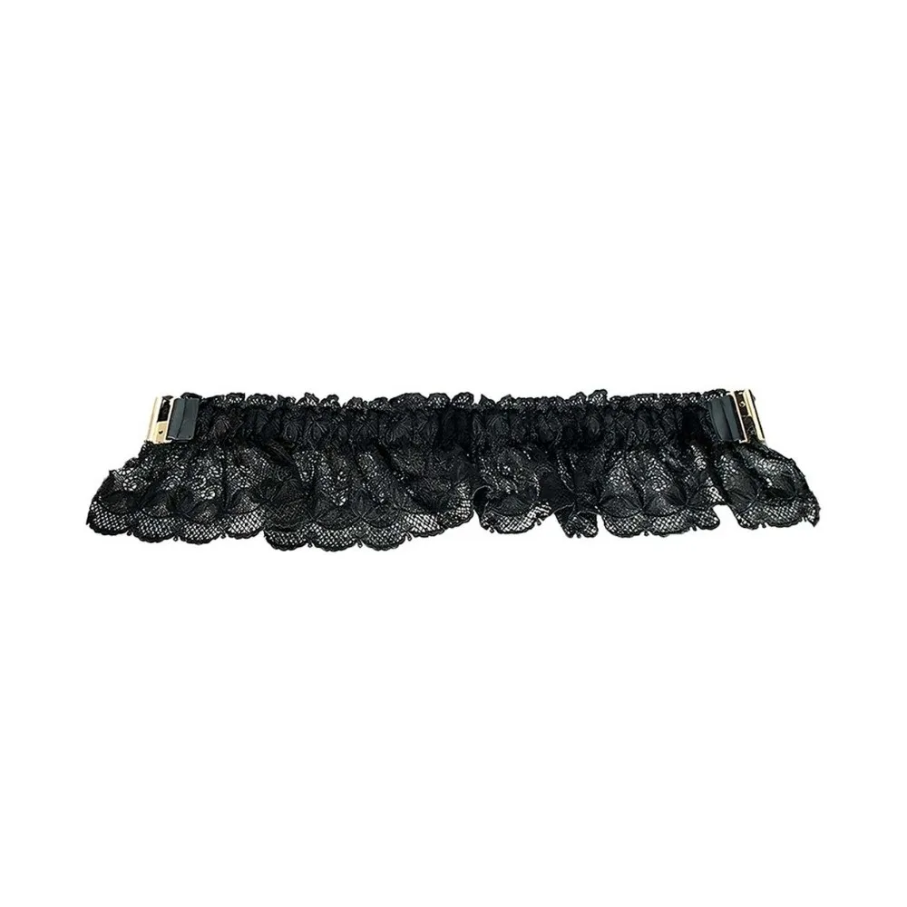 cinto-corset-elegante-de-renda-em-cor-solida-elastico-e-vazado-faixa-larga-preta-para-cintura-feminina