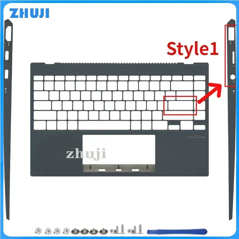 Replace Cover For ZenBook 14 UX425 UX425J UX425E U4700J LCD Back Cover/Front Bezel/Hinges/Palmrest/Bottom Case