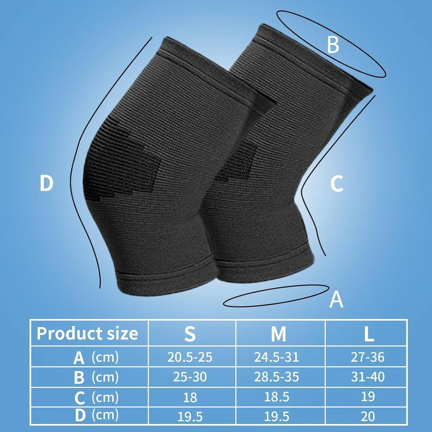 2 Pack Elbow Brace for Tendonitis, Tennis Elbow Compression Support Sleeve for Golfers Elbow Pain Relief