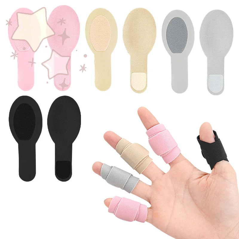 

5 шт. регулируемый бандаж для пальцев для облегчения боли при артрите, многоразовый выпрямляющий корректор, защитный ремень для поддержки пальцев