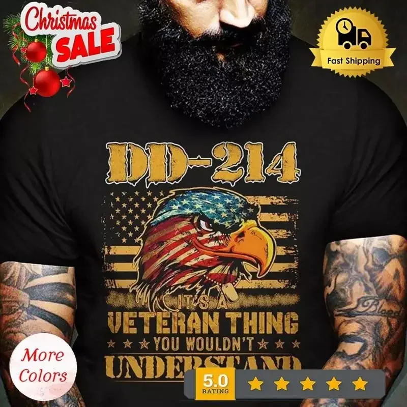 

Dd 214 It's A Veteran Thing You Wouldn't Understand Eagle T Shirt