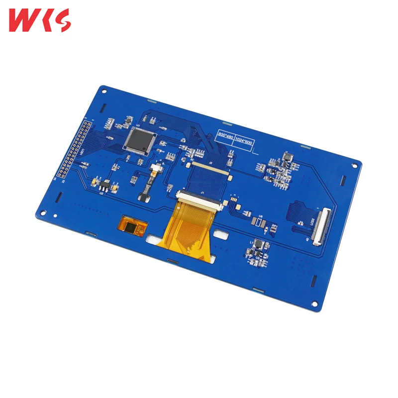 2025 رائجة البيع متعددة اللمس 7 بوصة 800x480 8080 MCU عرض 16bit/8bit واجهة متوازية TFT وحدة LCD لوحة شاشة لمس Displa