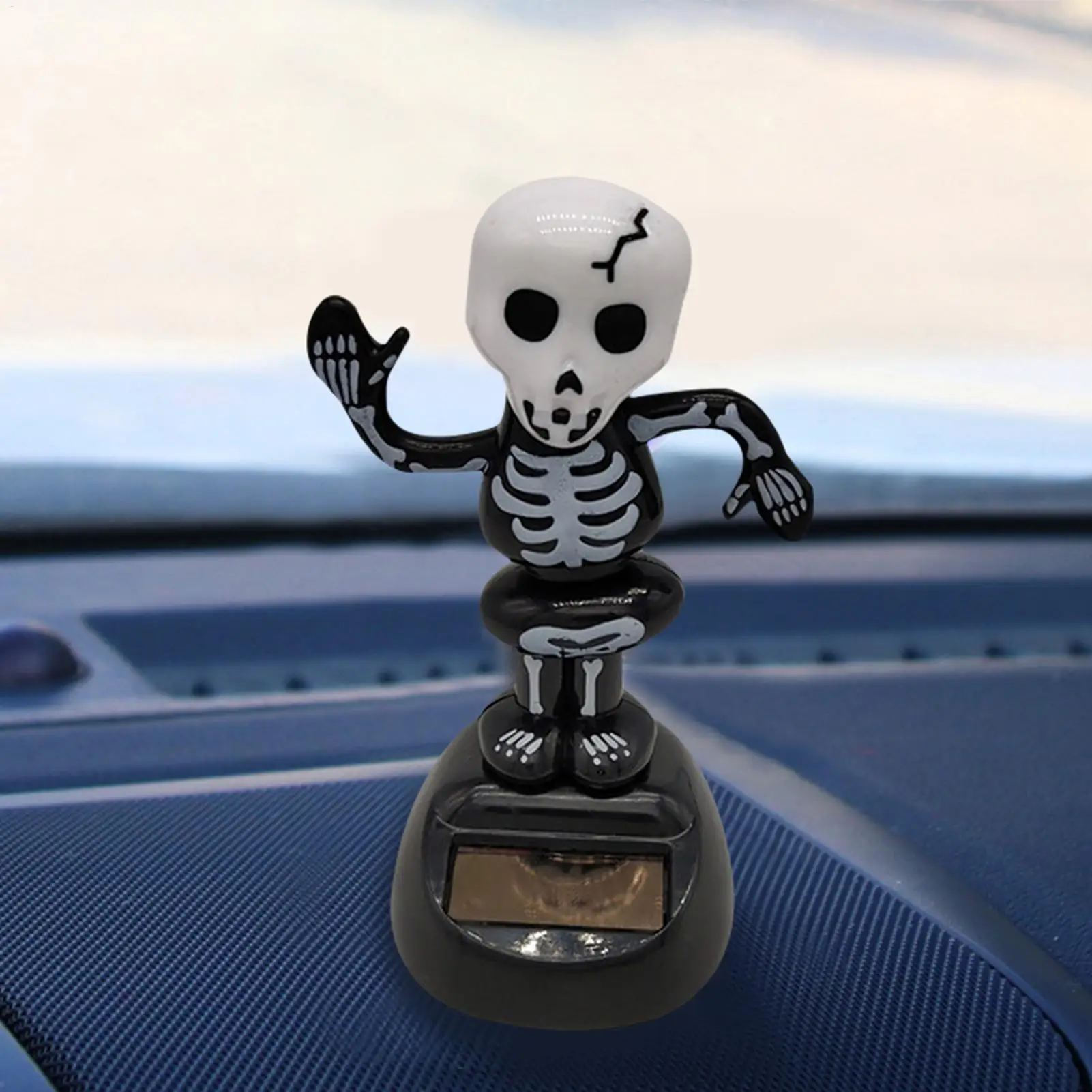 新ハロウィンギフト高品質ソーラークリエイティブパロディースイング人形彼の頭の車の装飾車のインテリア製品