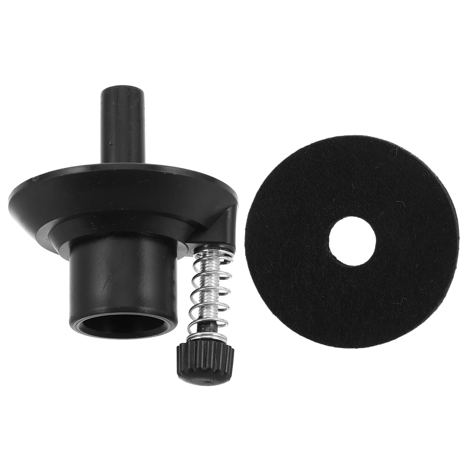 Drum Kit Cymbal Stabilizer Set Plastic Bottom Support Felt Pads Holder Clamp Stand Replacement Parts