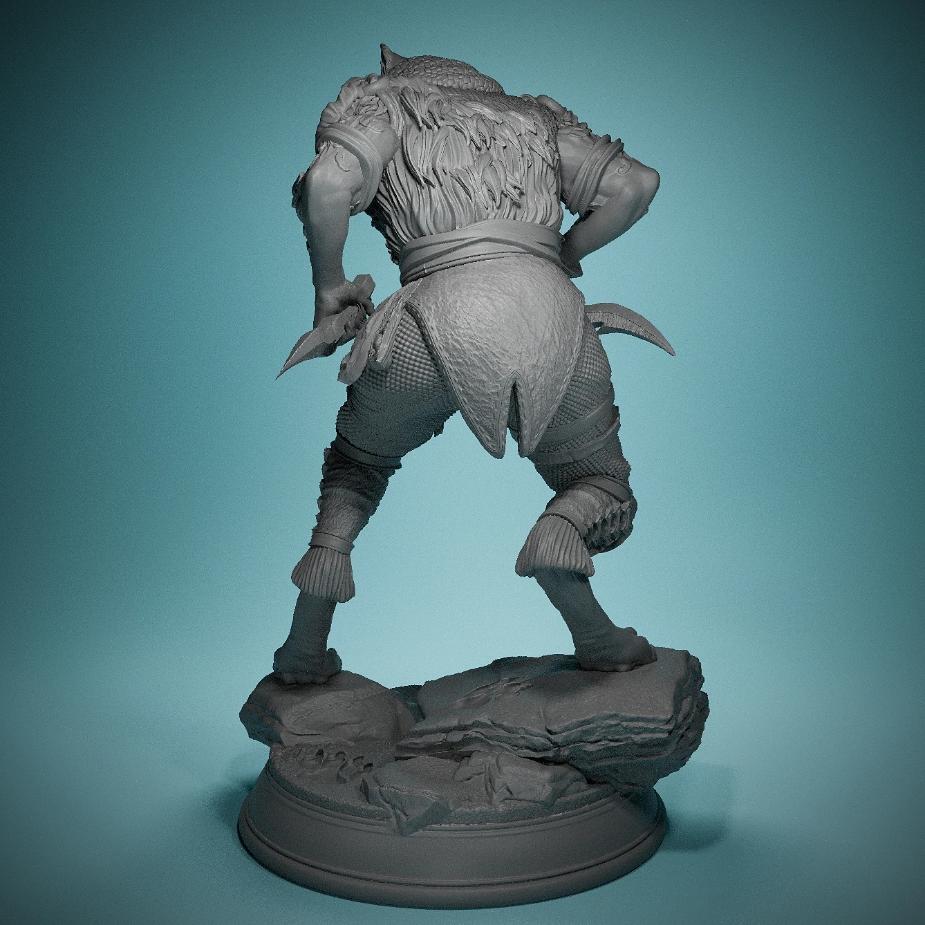 Tabaxi Sneeuw Luipaard Rogue-Hars Miniaturen-Voor Bordspel Miniaturen-Spel Kamer Decoratie-Vakantie Cadeau