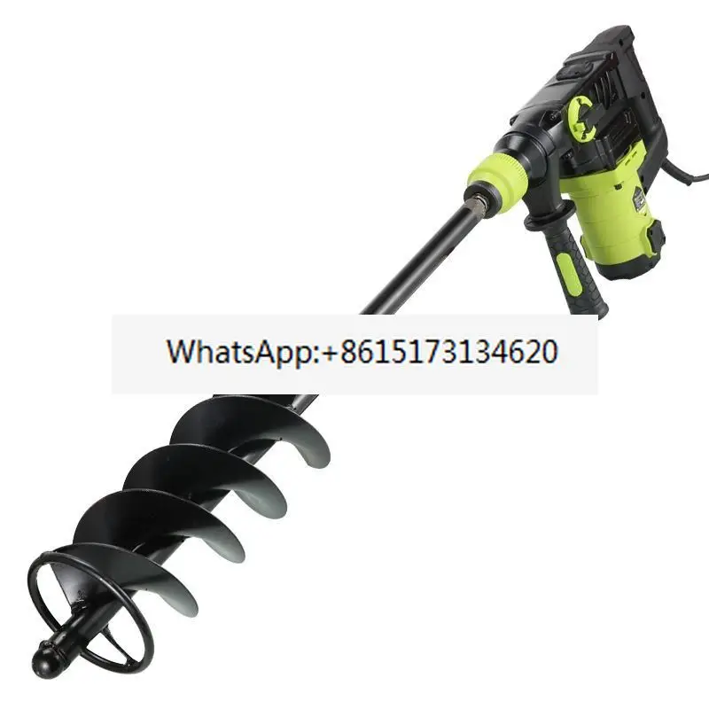 Ash mixing spiral thickening cement sand ash dry and wet dual-purpose electric hammer rhinestone ash mixing artifact
