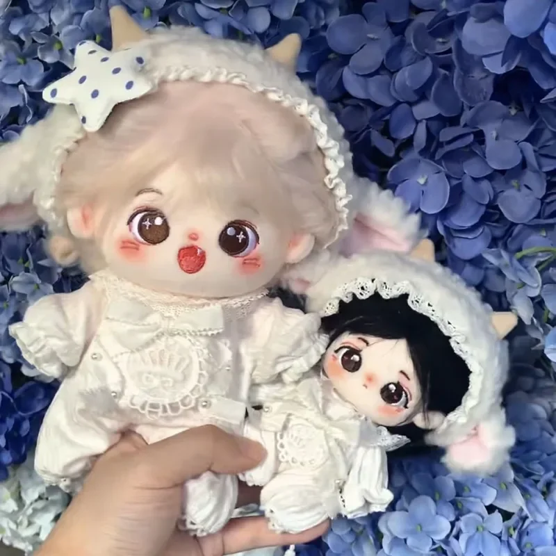 Ropa para muñecas  10cm, pijamas  cordero, mono bonito, traje, peluches  peluche, accesorios para muñecas, juguete  Anim