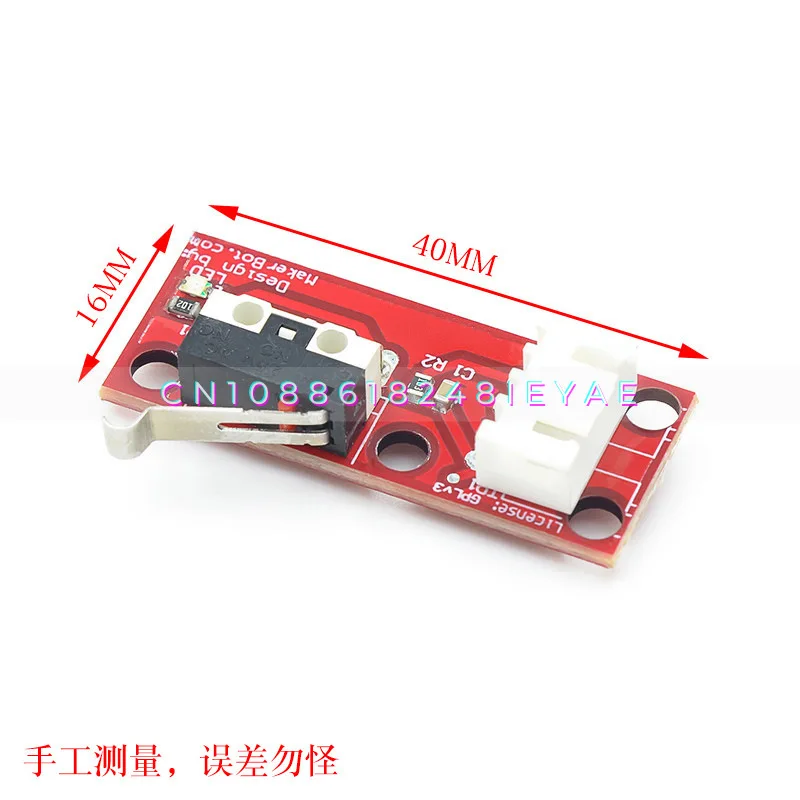 3D Printer Endstop Mechanical, Limit Switch RAMPS 1.4 with Individual Packaging