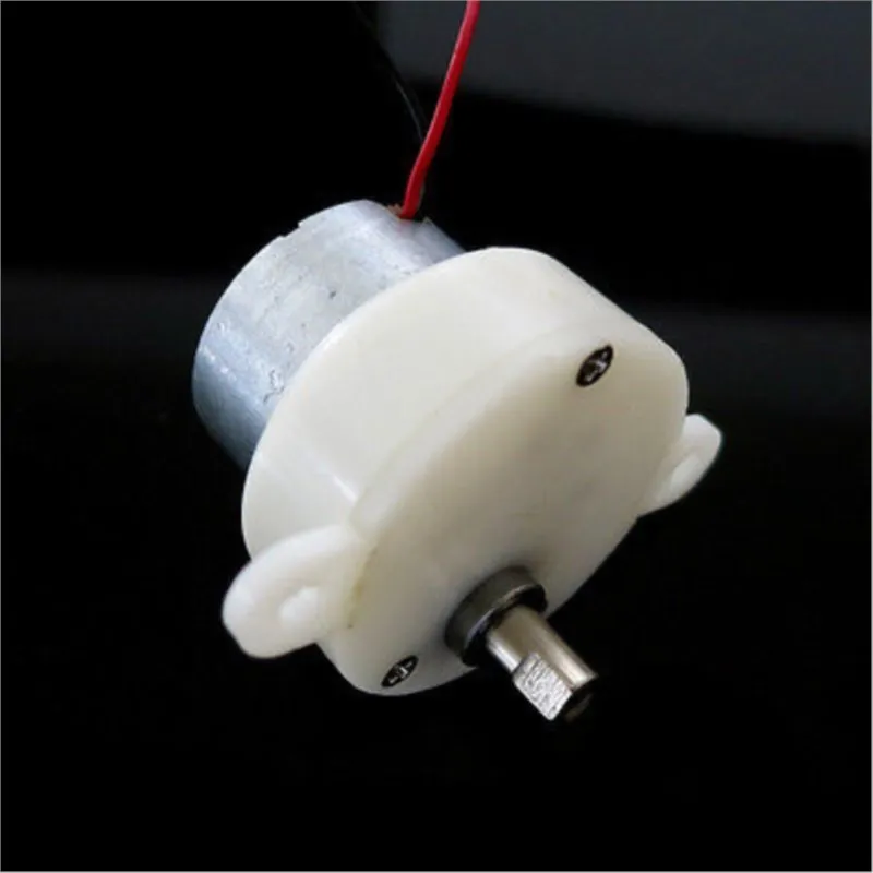 DC Geared Motor 2.5mm Shaft 7/10/14/20/21/40RPM Output DC 6/12V Speed Reduce S30K