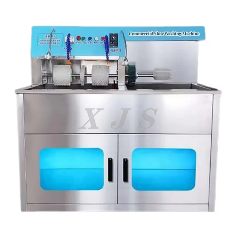 Commercial Shoe Washer, Stainless Steel Sole Cleaning Machine, Steam Shoe Dryer, Sneaker Washing Equipment, for Shops