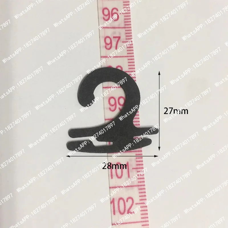 1000pcs Paper Socks Hook Fastener Paperboard Hanging Socks Gloves Clothes Display Packaging Environmental Protection