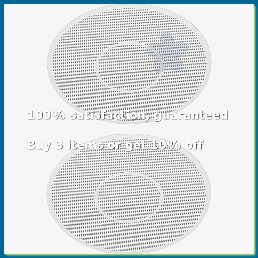 2pcs Stainless Steel 62mm Disc Coffee Filter, Reusable Metal Filter, for Coffee Maker for Multiple Use-ABPX