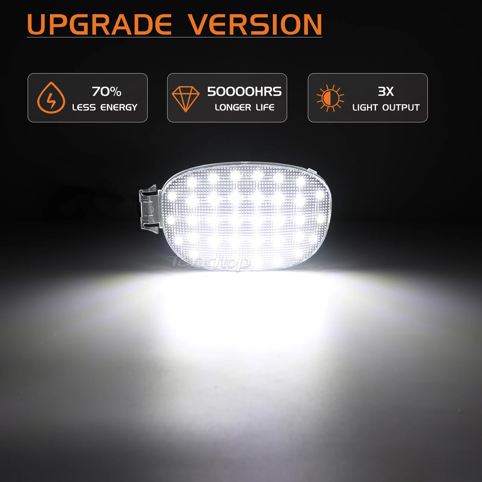 Car Lights White  LED Underhood Lihgt Hood Courtesy Lamps For 2001 2002 2003 Dodge Ram 1500 2500 3500 Stratus Neon