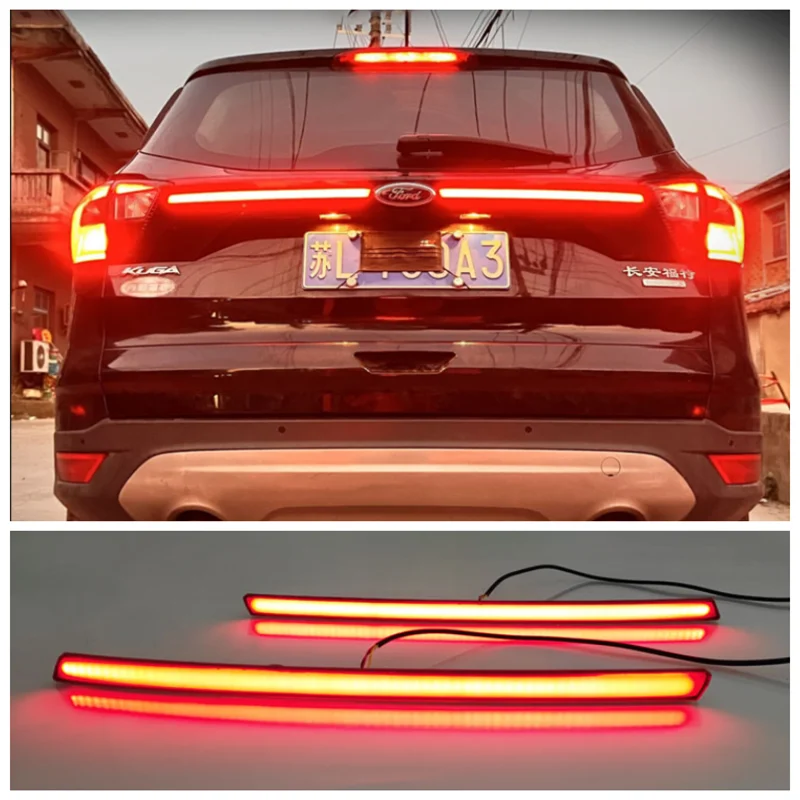 

Fits For Ford Escape 2017 2018 2019 2020 Through Trunk Rear Lamp LED Turn Signal Width Light