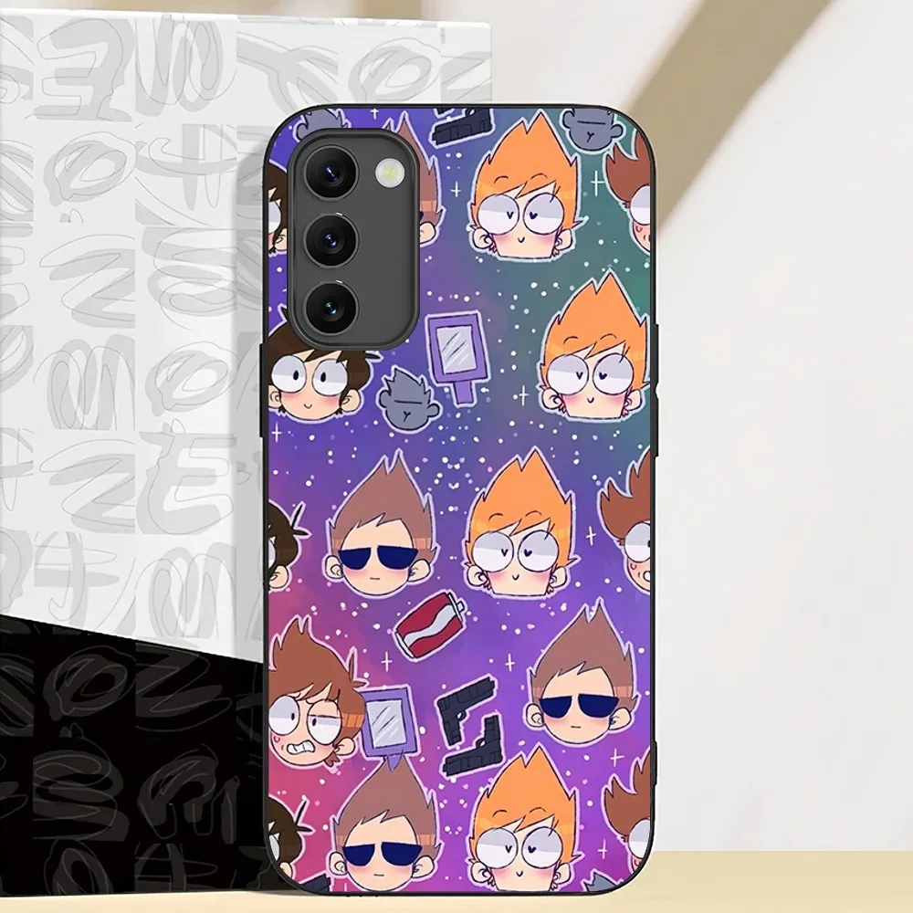 Casing ponsel Anime Eddsworld untuk Samsung A52 A53 A70 A71 A72 A73 A80 A91 S cangkang