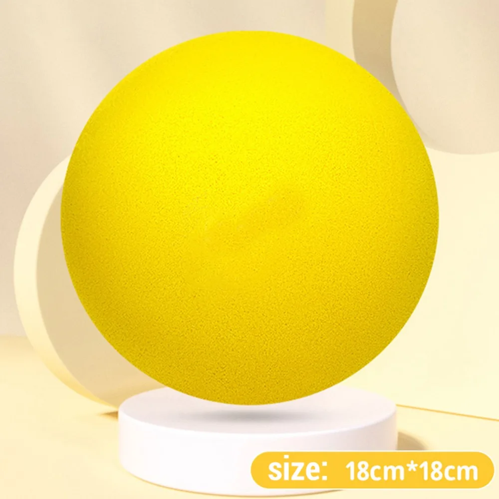 Silenzioso che non danneggiano il pavimento Giocattoli in schiuma per bambini Palla per la riduzione del rumore Palla in spugna solida Palla elastica morbida Palla muta