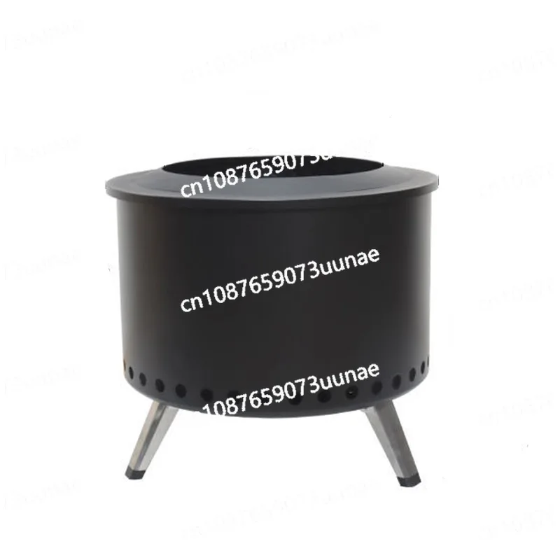 Camping Yard Heating Fireplace Garden Wood Folding Brazier Portable Fire Pit 22 Inch BBQ Charcoal Oven