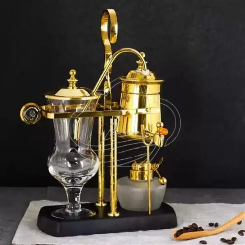 Water Drop Balancing Siphon Coffee Maker, Vacuum Brewing Coffee Brewer
