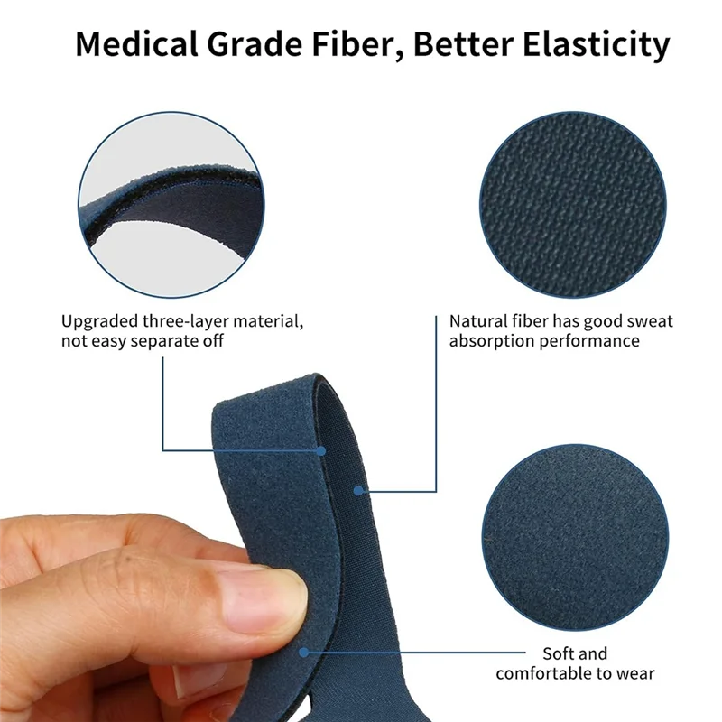 ABKS-2 Packs Universal CPAP Ventilator Full Mask Headgear Strap Replacement Part Without Mask