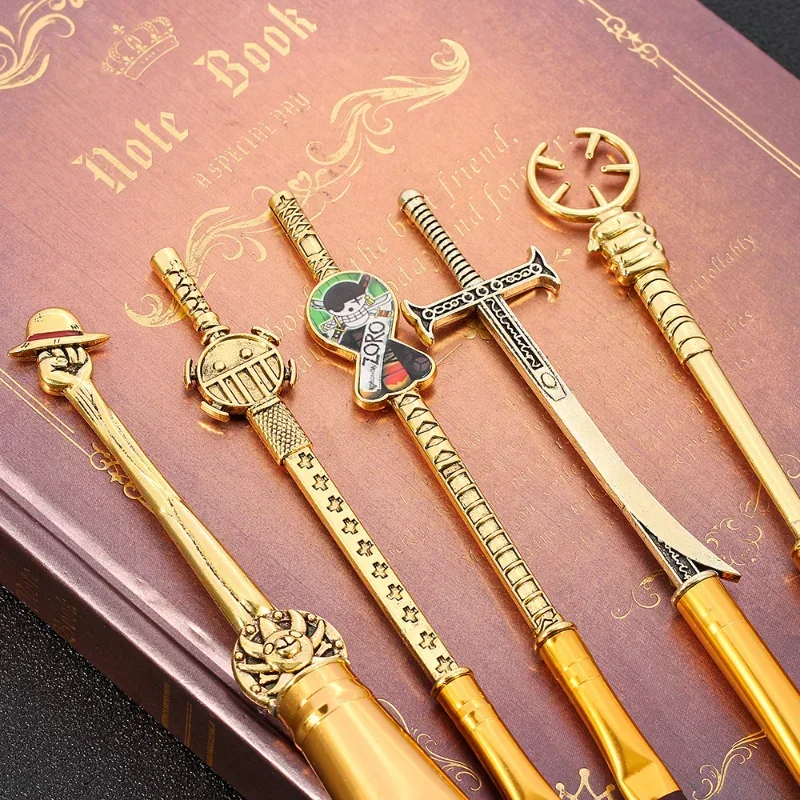 One Piece Makeup Brushes Set Cosplay Luffy Blush Nose Eye Shadow Eyebrow Brush Figures Zoro Ghost Cosmetic Prop Gift view 5