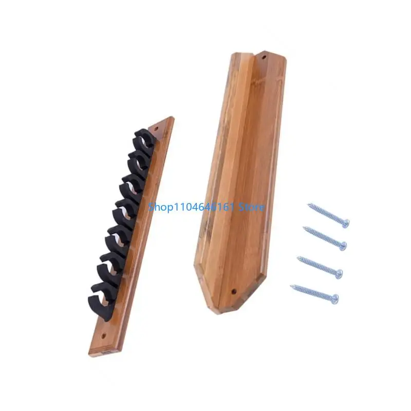 Storage Holder Fishing Poles Rack Holds 7/10 Rod Fishing Gear Equipment Organizers