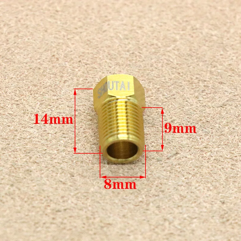 TC4 Titanium Interface Adapter Screw, Bicycle Parts, Brake Oil Pipe, FOR Shimano XT M800, 2Pcs