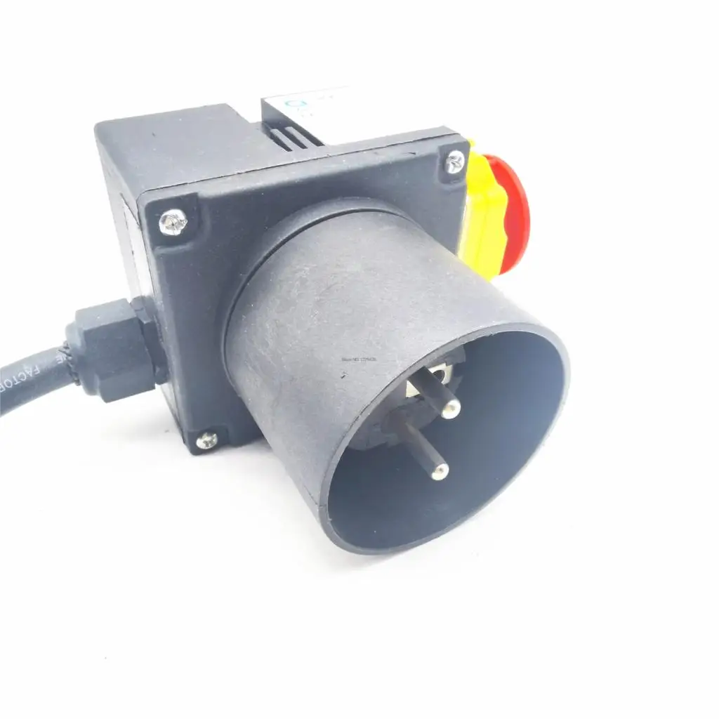 250V 13/6A IP54 Wood Splitting Machine Electromagnetic Push Button Switch Switches Power On Off Switch for Log Spliter Cutter