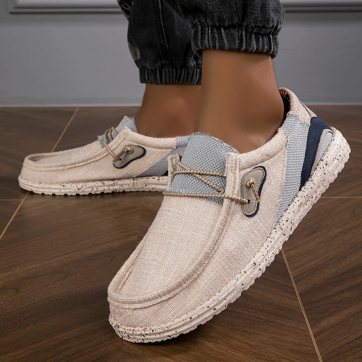 Men's Loafers Lightweight Comfortable Wide-Size Casual Sport Shoes for All Seasons Daily Wear Flat-Soled Men's Footwear view 6
