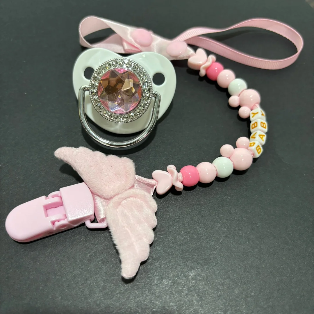 Silicone Newborn Pacifier Soother Calm Comfort Teething Chew Mouthing Toy Wholesale  Baby Stuff Gift Baby feeding nipple