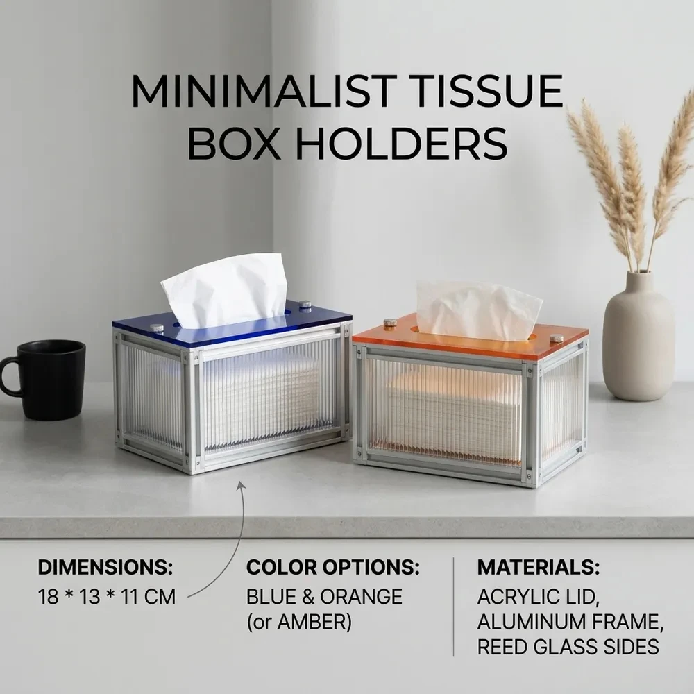 Tissue box, tissue dispenser, tissue organizer suitable for offices and homes. A delicate decorative item, suitable for any sett