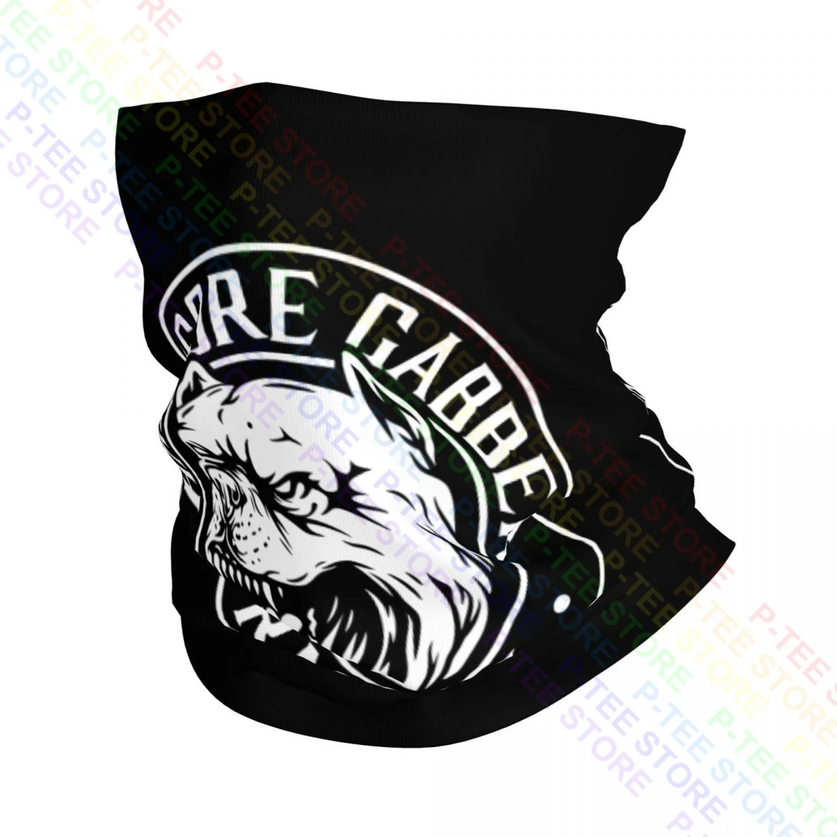 Hardcore Gabber Germany Dog Uptempo Terror Hardstyle Frenchcore Neu Neck Gaiter Bandana Scarf Face Mask Neck Warmer