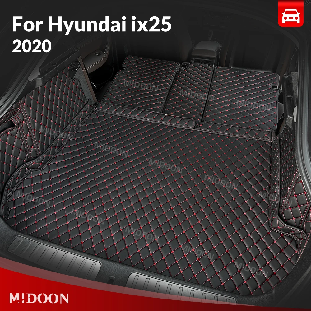 

Автомобильный коврик для багажника с полным покрытием для Hyundai ix25 2020, защитный коврик от загрязнений, вкладыш для багажного отделения, аксессуары для интерьера