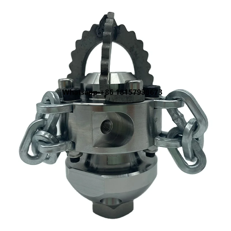

High Pressure Water Jet Inlet and Outlet Pipe Nozzles, High-pressure Rotary Sewage Pipe Cleaning Nozzle Equipment Accessories