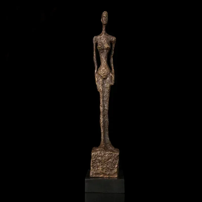 Large Bronze Sculptures Handmade Famous Decoration Statue Living Room Home Decor Accessories Abstract Figurines for Interior