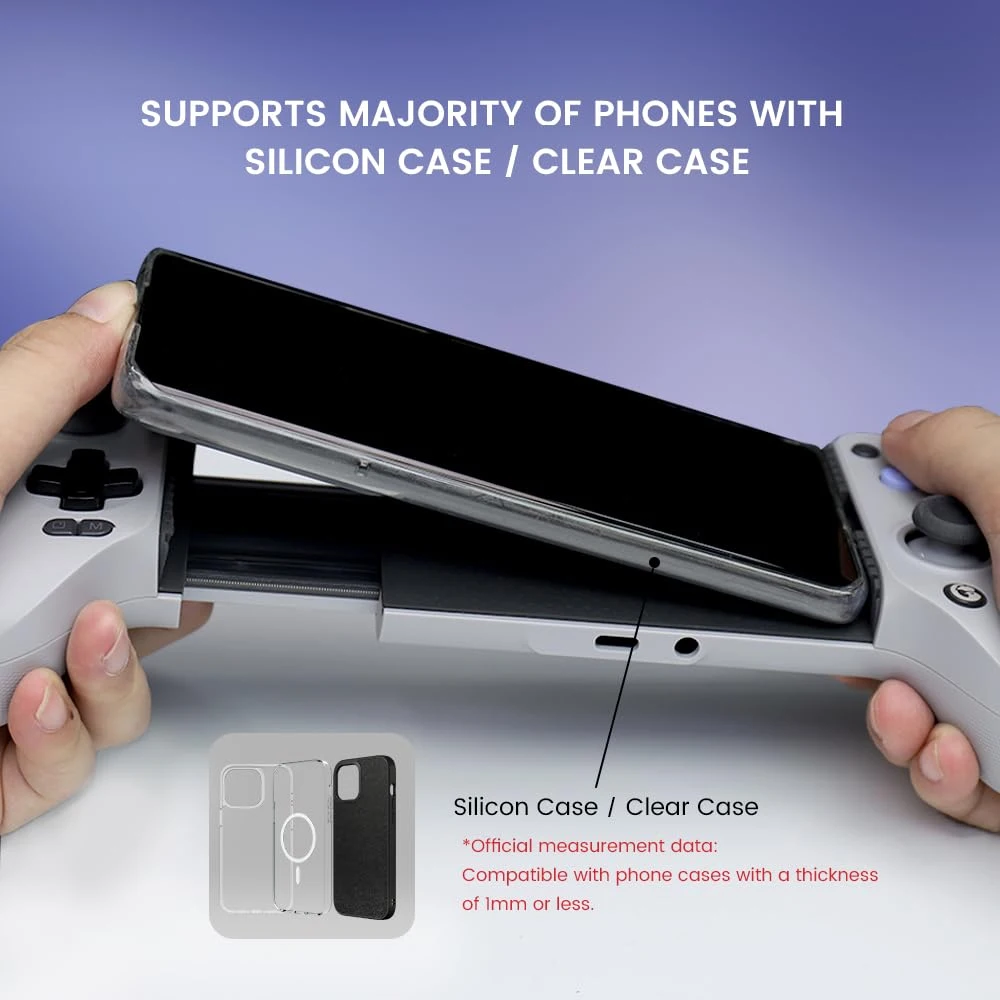 

G8 Gamepad for Android and iPhone 15 Series (USB-C), Mobile Game Controller with Hall Effect Joystick for Call of Duty and more!