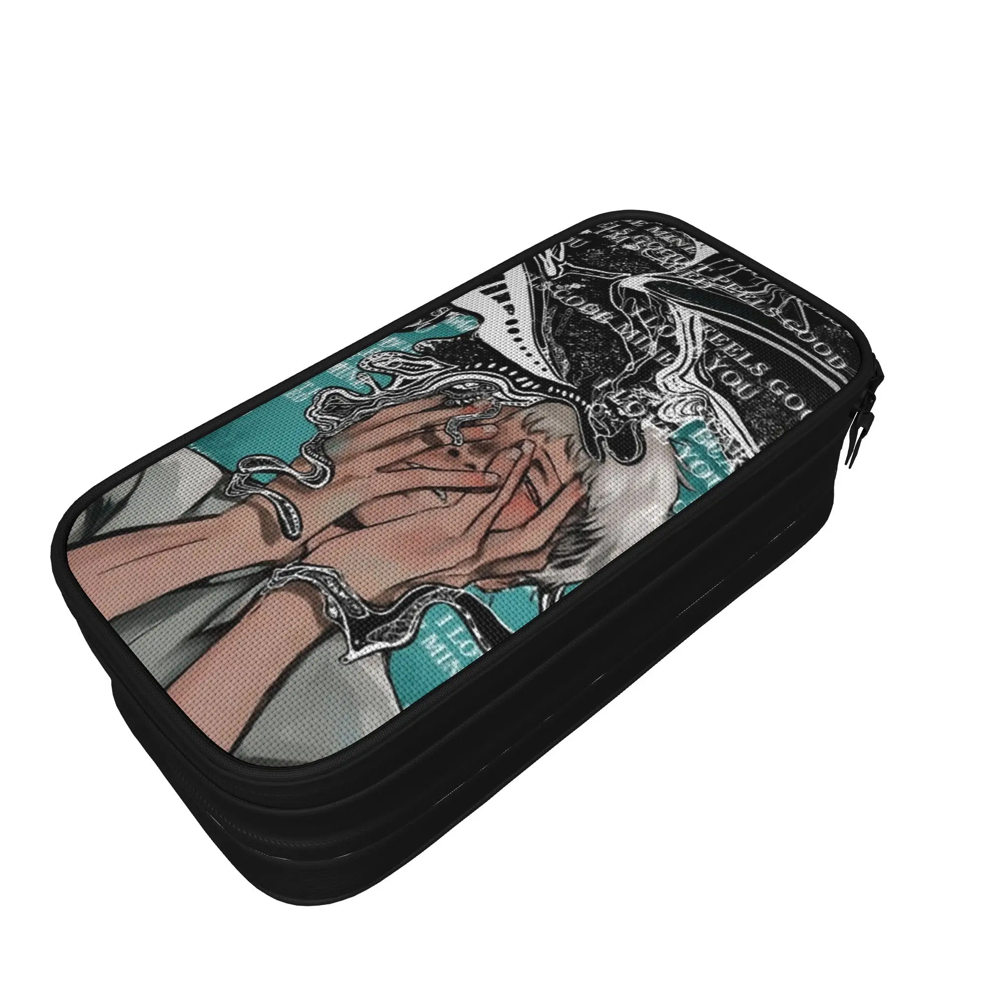 The Summer Hikaru Died Pencil Cases Creative  Pen Holder Bag Girls Boys Big Capacity School Supplies Pencilcases,