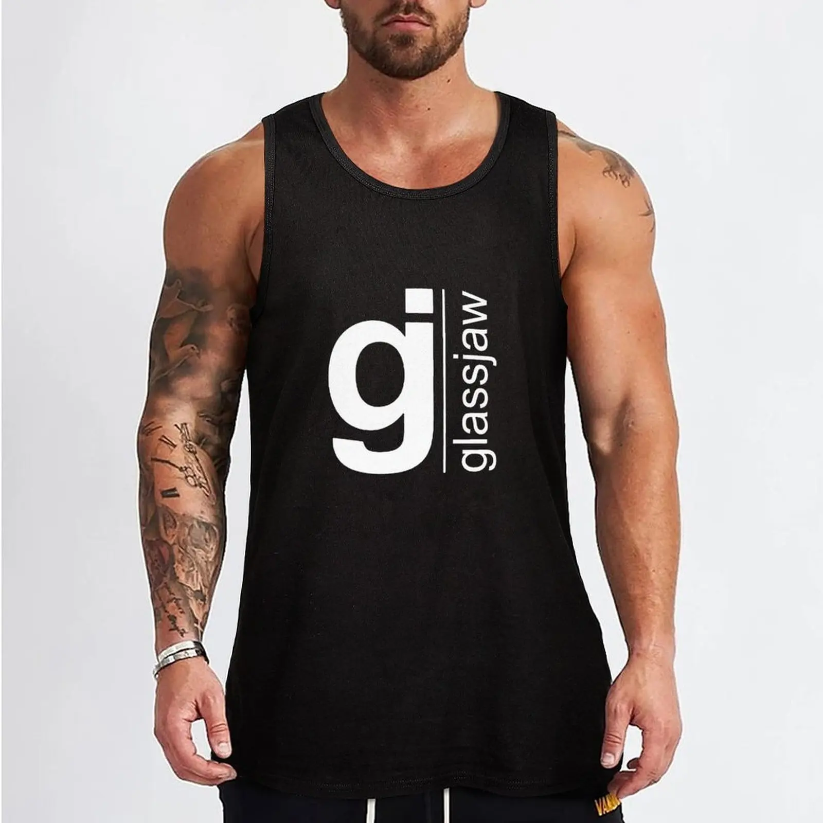 glassjaw Tank Top gym t-shirts Top