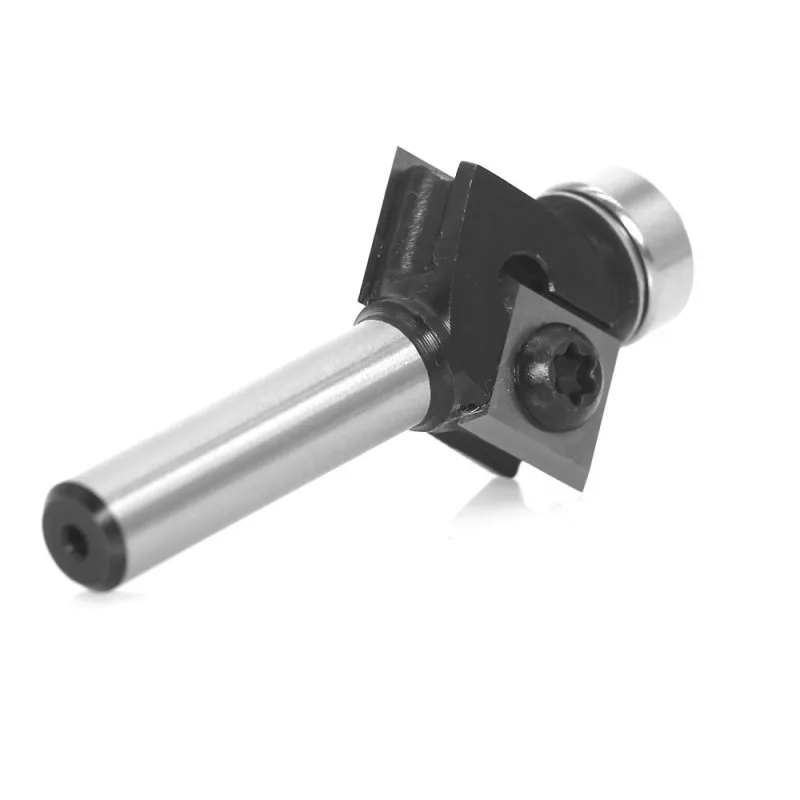 Imagem -05 - Oblíqua Angle Router Bit mm Haste com Rolamento Escultura em Madeira Fresa Ferramentas para Carpintaria Arredondamento de Canto Moinho Final 45 Graus