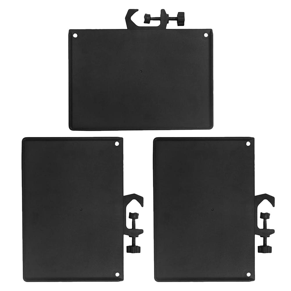 

3pcs Mobile Phone Live Broadcast St Mic Sound Card Tray Adjustable Height Clamp Storage Shelf For Accessories
