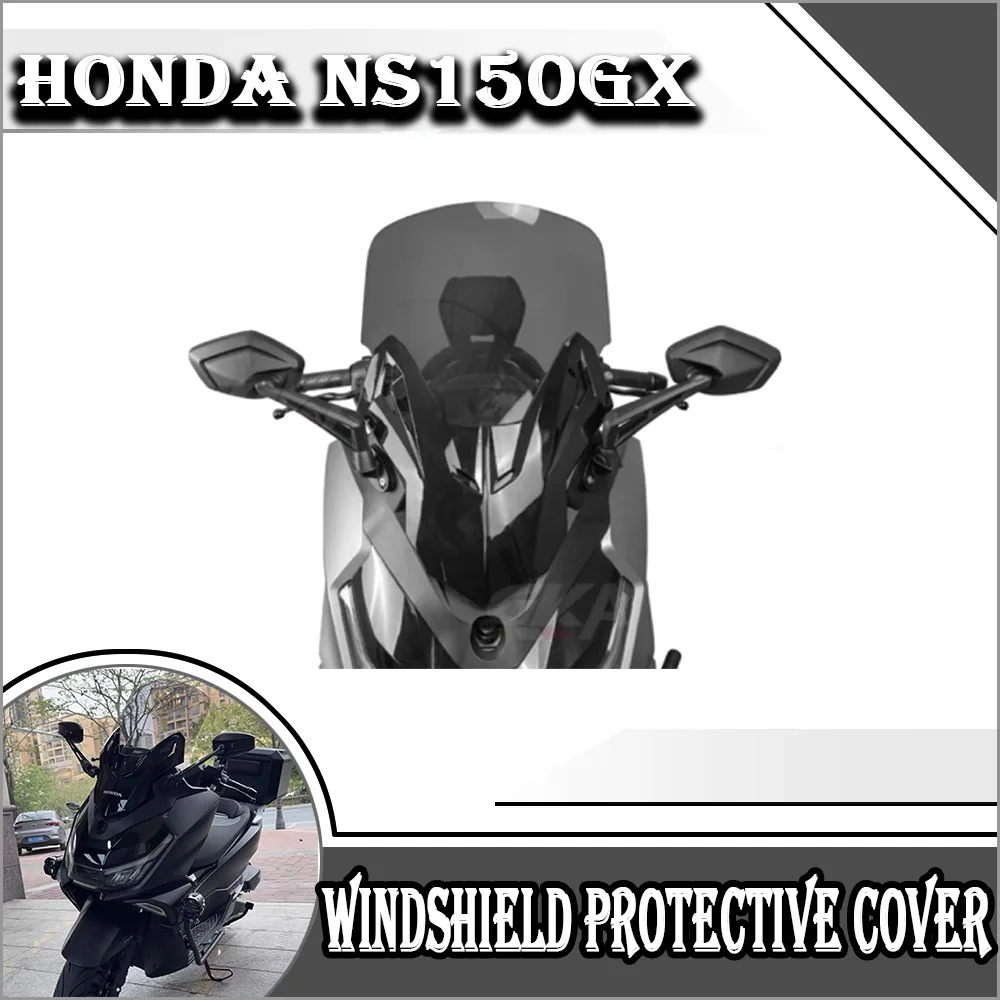 

For Honda NS150GX Rearview Mirror Forward Mounting Assembly, Front Windshield, NSS (Forza) Style Front Face