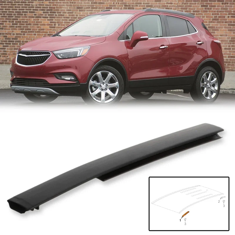 Left Right Exterior Roof Trim Molding For Buick Encore 2013-2021 Chevrolet Trax 2015-2021 Roof Drip Molding 42577928 42577929