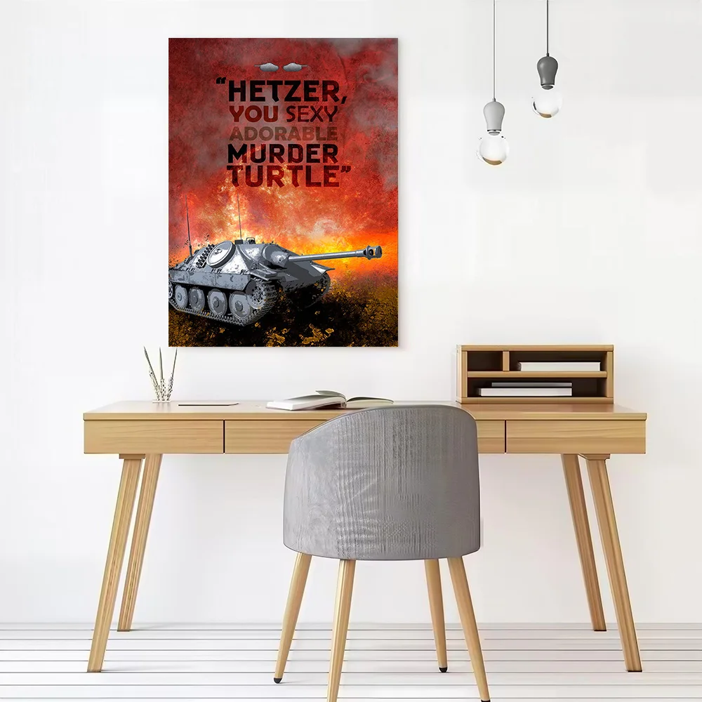 Murder Turtle Poster Canvas Wall Art Custom Photo Print Modern Painting for Fans Decorative Paintings Home Decoration Ornaments