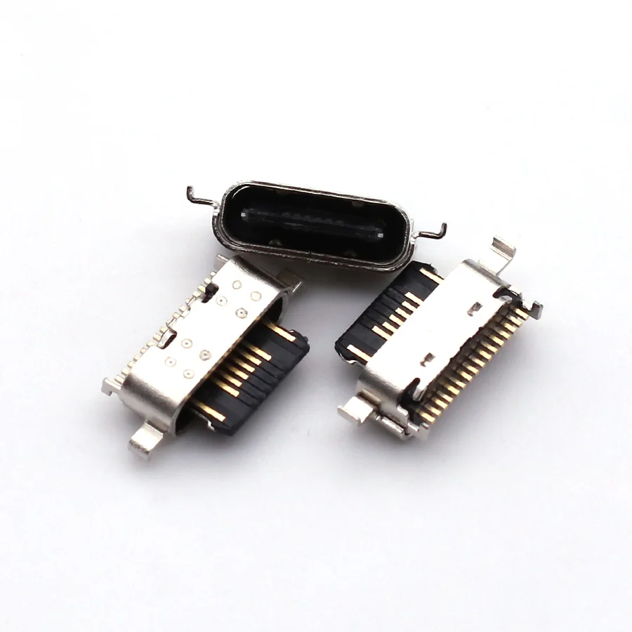 1-100Pcs USB Charger Charging Dock Port Connector For Doogee S86 S86Pro N40 Pro N40Pro V10 Socket Jack Contact Type C Plug