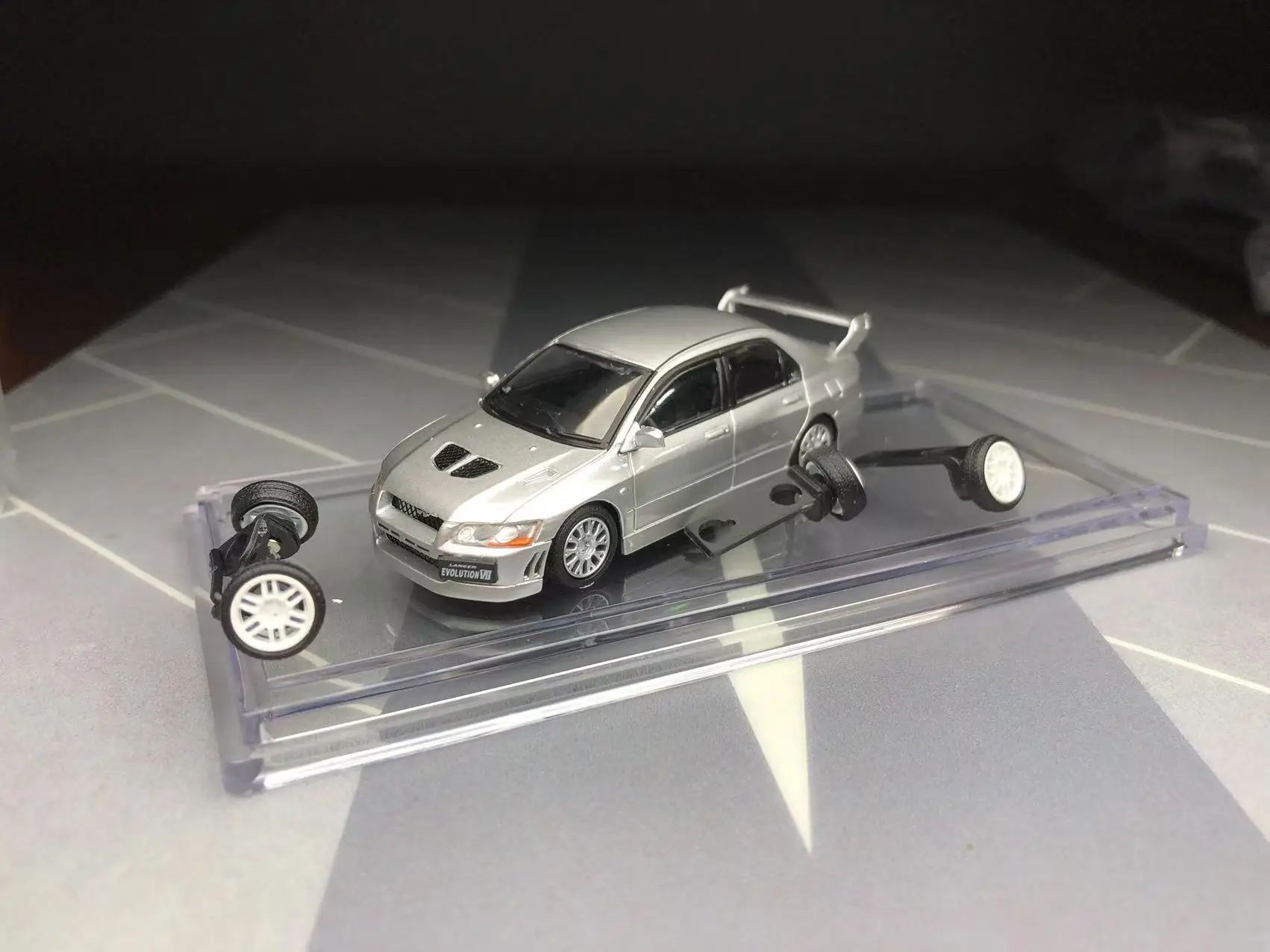 

BM Creations 1:64 Lancer EVOLUTION VII Diecast Diecast Model Car Collection Limited Edition Hobby Toys