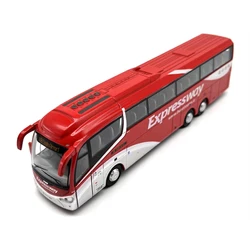 Diecast 1:76 Scale Original High Speed Bus I6 Alloy Automobile Model Exquisite Finished Product Simulation Toy Collection Gift